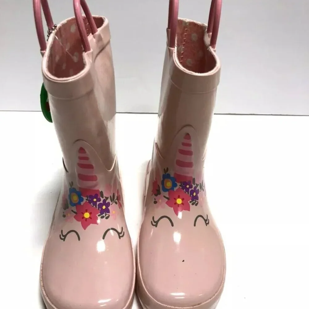 Western Chief Kids Pink Rain Boots Size 10 M Youth